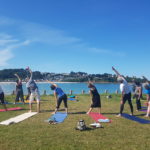 yoga été Lannion Parc Sainte Anne les mercredis 19h à 20h